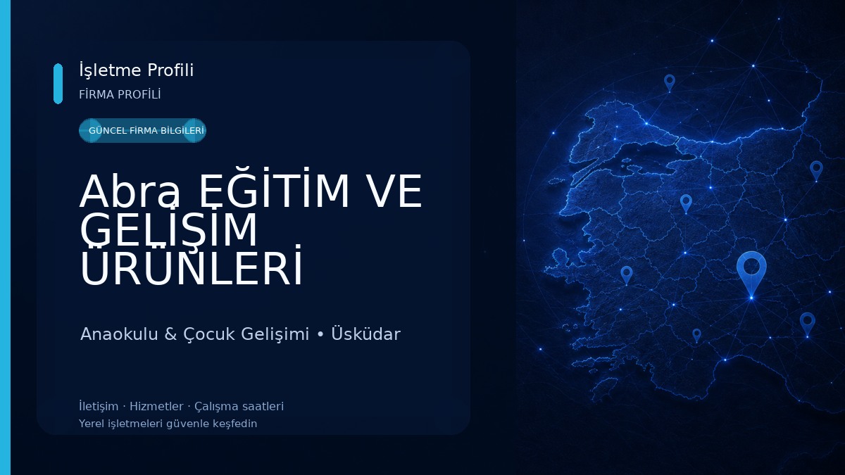 Abra EĞİTİM VE GELİŞİM ÜRÜNLERİ