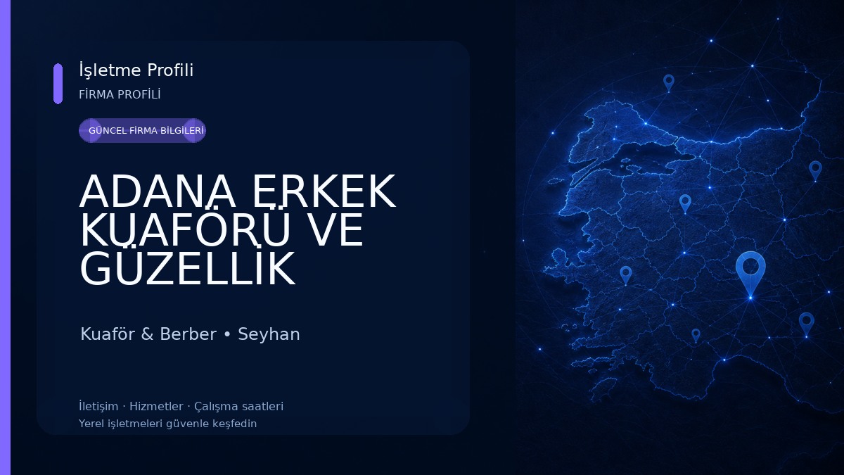 ADANA ERKEK KUAFÖRÜ VE GÜZELLİK SALONU & MEN WOMAN & ** VEDAT SALDUZ *** Kuaför & Berber