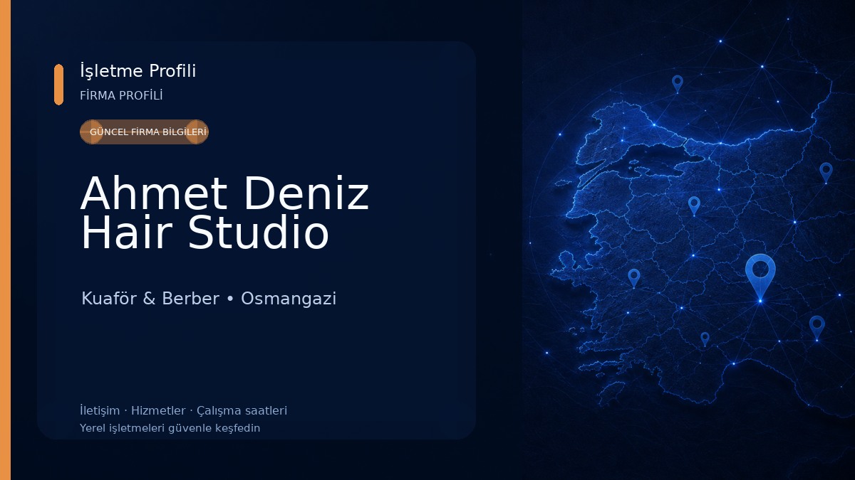 Ahmet Deniz Hair Studio 