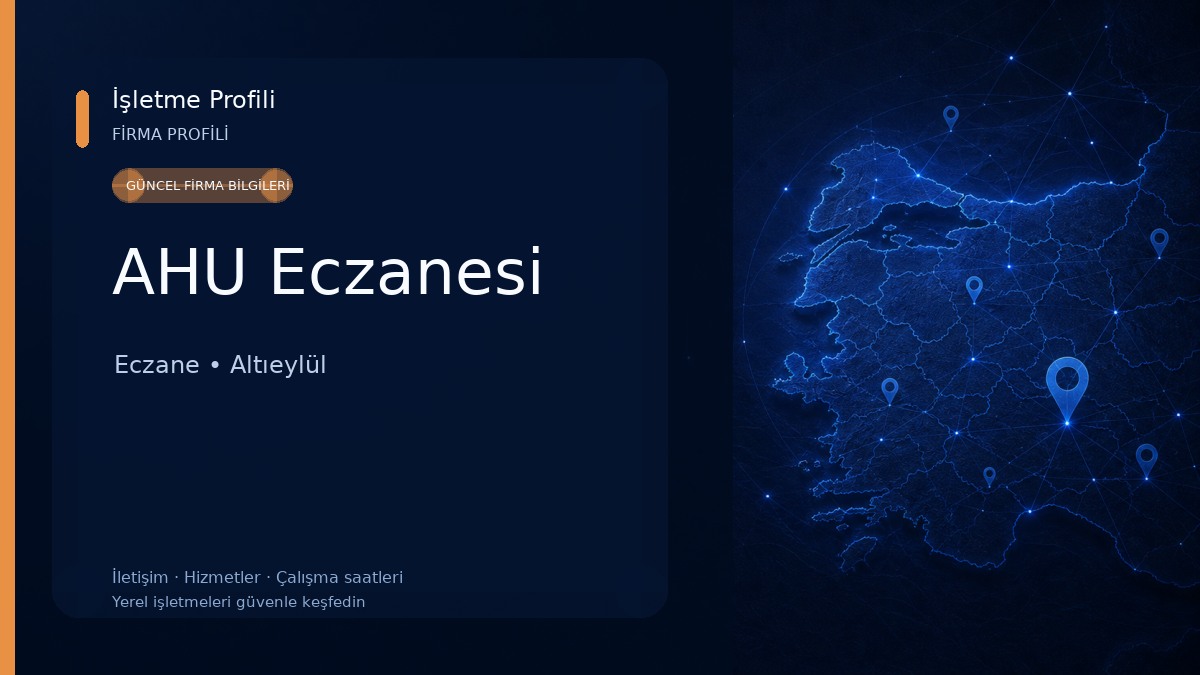 AHU Eczanesi Eczane