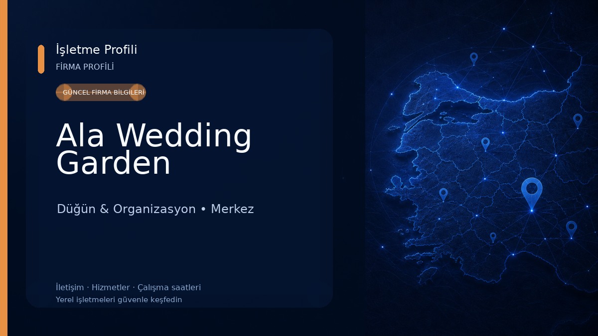 Ala Wedding Garden Düğün & Organizasyon