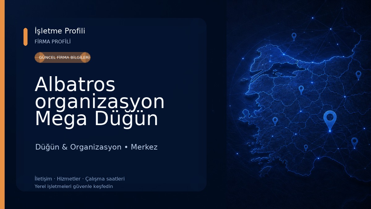 Albatros organizasyon Mega Düğün Salonları