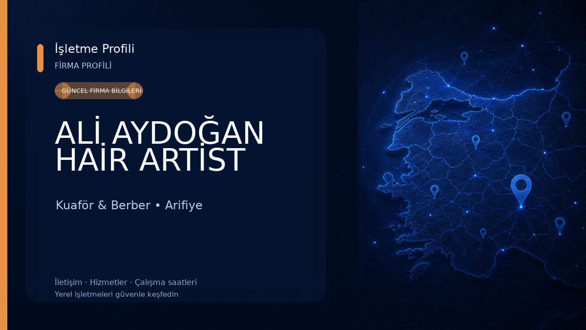 ALİ AYDOĞAN HAİR ARTİST Kuaför & Berber
