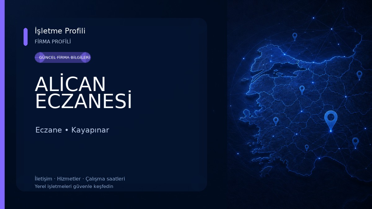ALİCAN ECZANESİ 