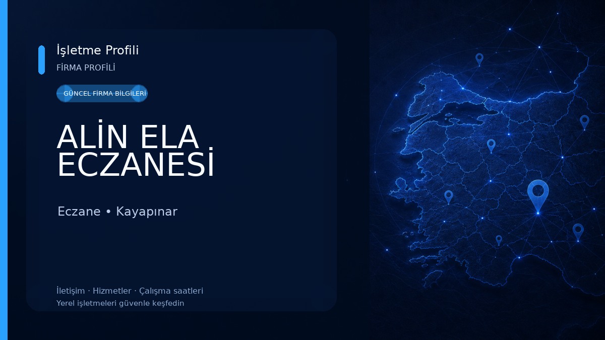 ALİN ELA ECZANESİ