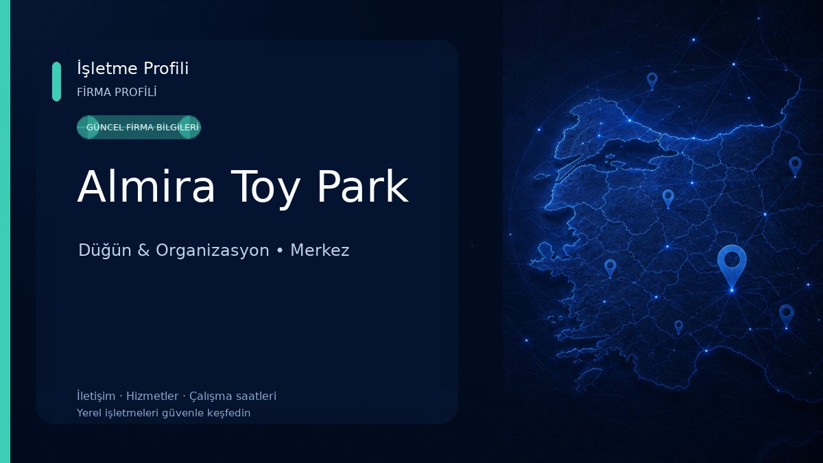 Almira Toy Park Düğün & Organizasyon