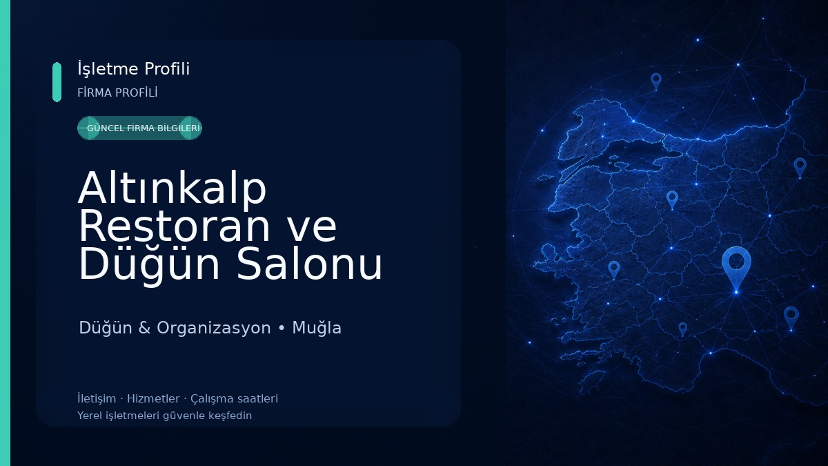Altınkalp Restoran ve Düğün Salonu Düğün & Organizasyon