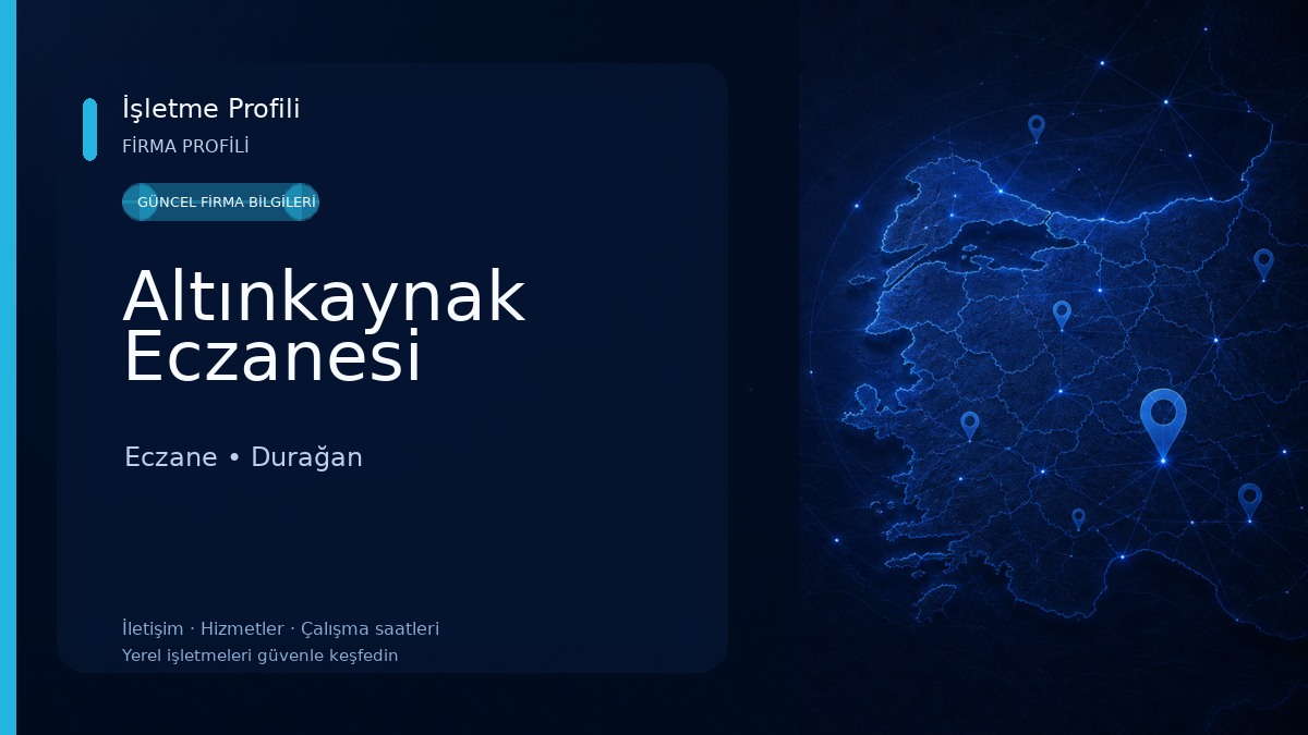 Altınkaynak Eczanesi Eczane