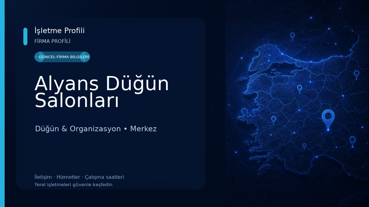 Alyans Düğün Salonları Düğün & Organizasyon