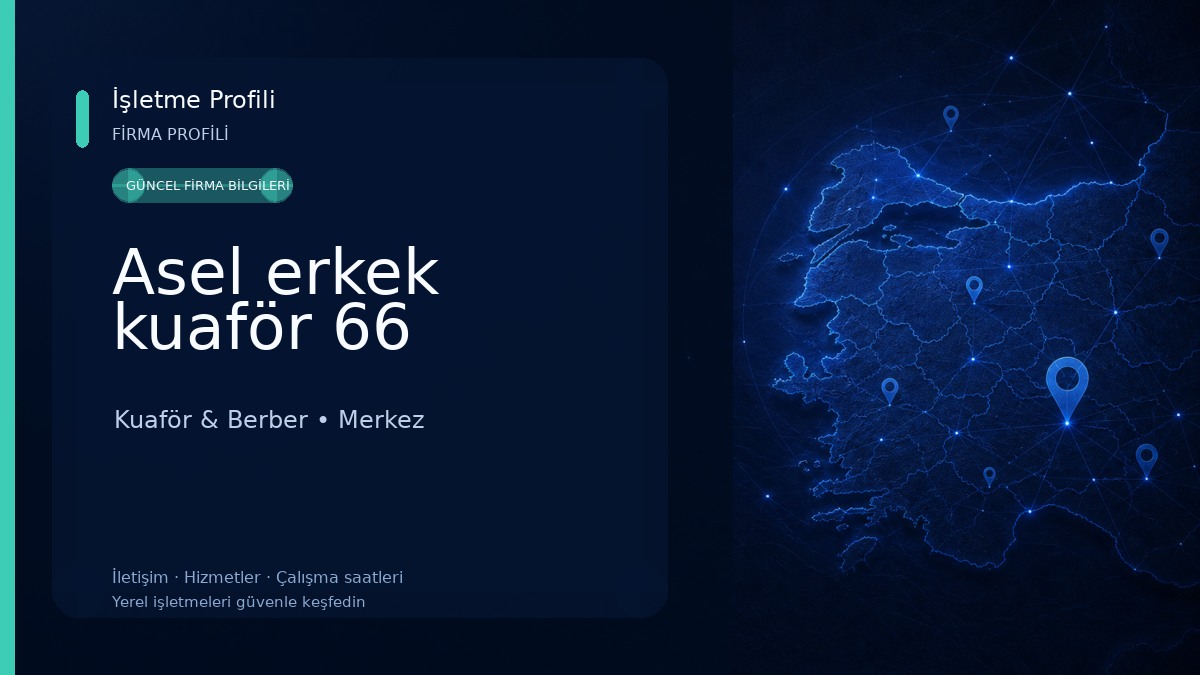 Asel erkek kuaför 66 