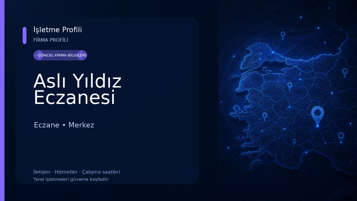 Aslı Yıldız Eczanesi