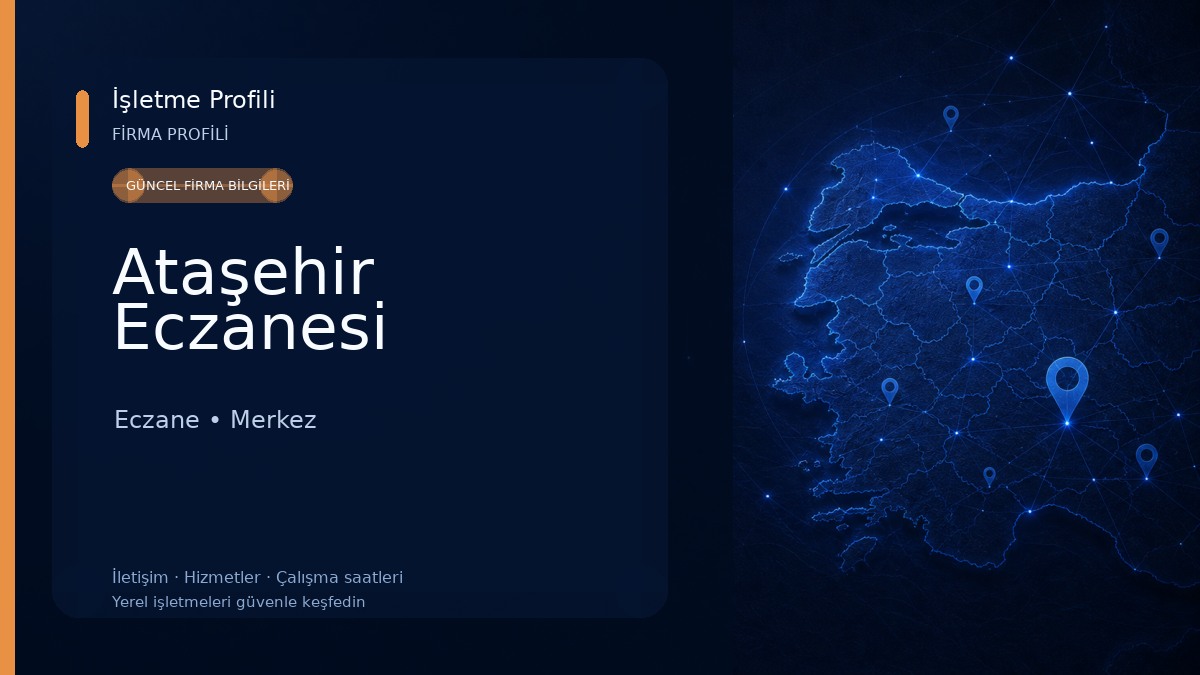 Ataşehir Eczanesi