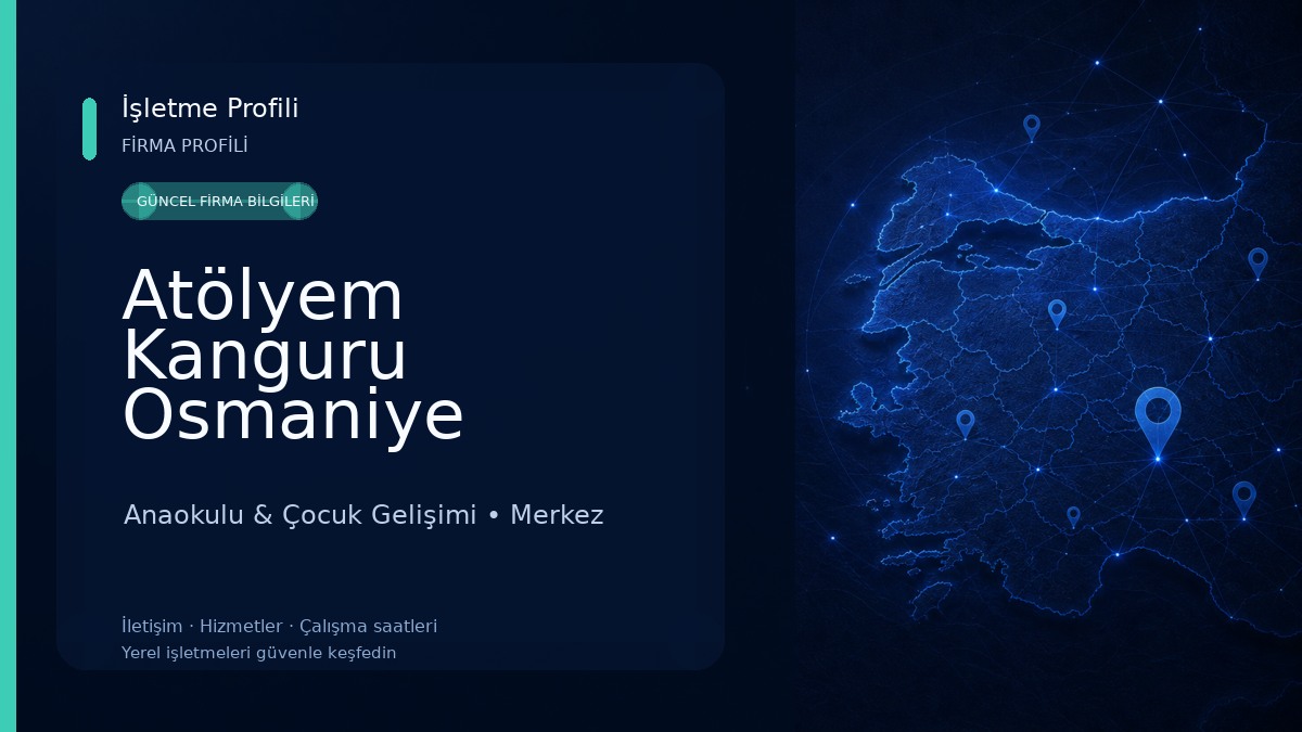 Atölyem Kanguru Osmaniye Çocuk Atölyesi 