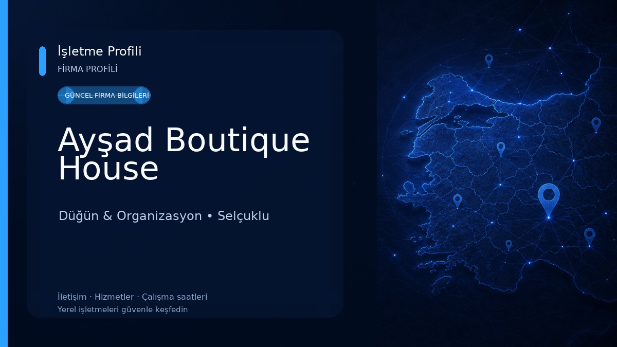 Ayşad Boutique House Düğün & Organizasyon