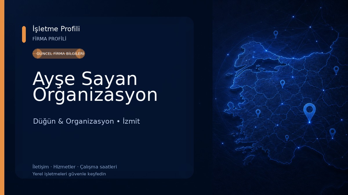 Ayşe Sayan Organizasyon