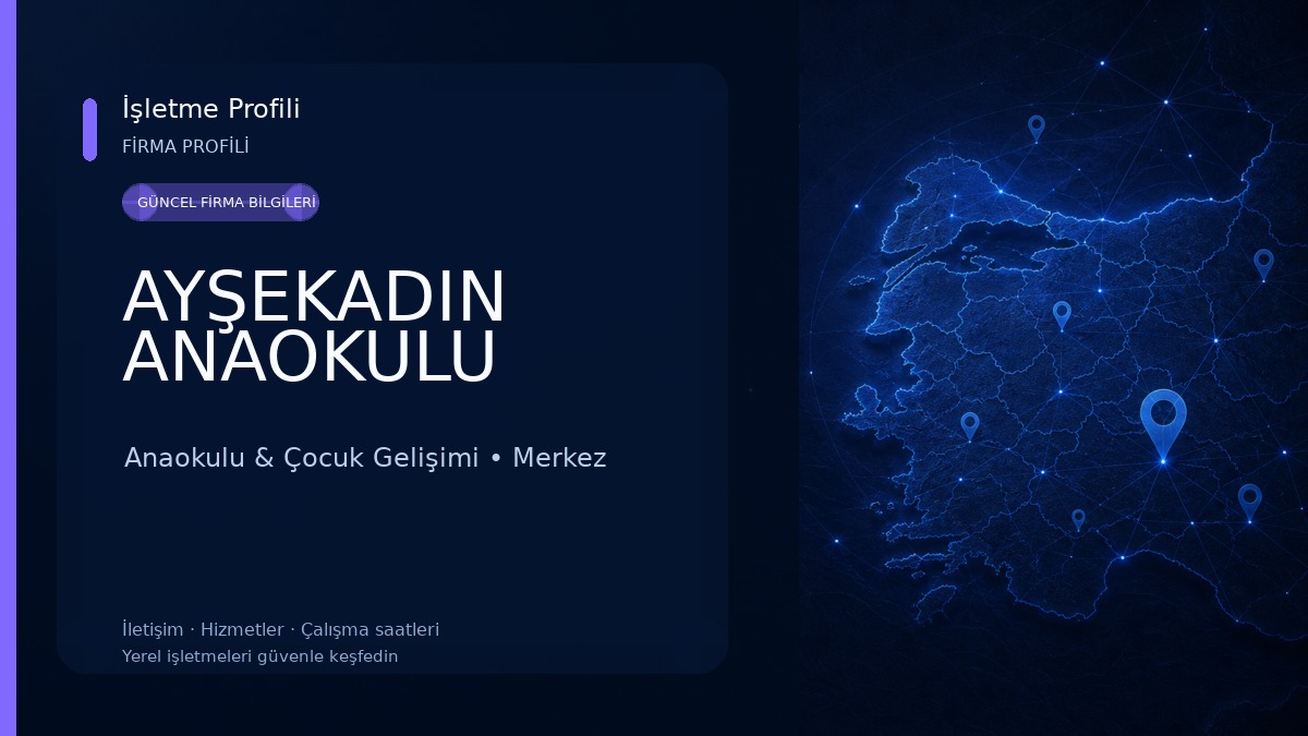 AYŞEKADIN ANAOKULU