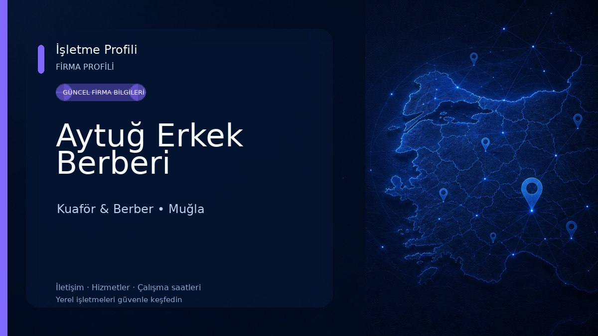 Aytuğ Erkek Berberi Kuaför & Berber