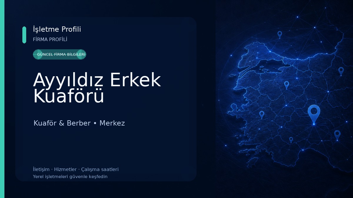 Ayyıldız Erkek Kuaförü