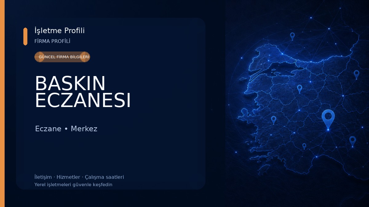 BASKIN ECZANESI Eczane
