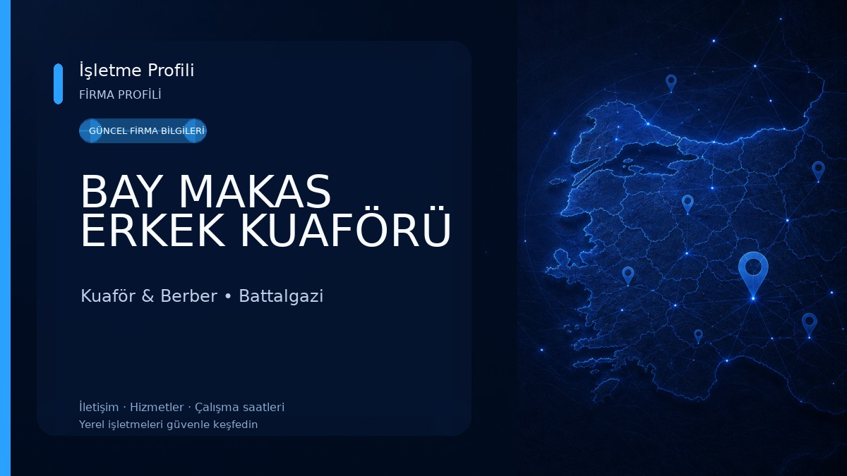 BAY MAKAS ERKEK KUAFÖRÜ