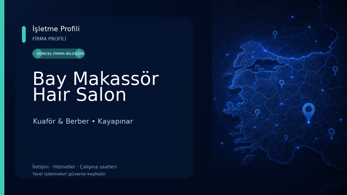 Bay Makassör Hair Salon Kuaför & Berber