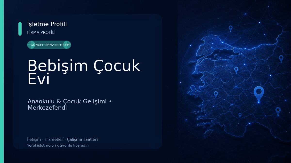 Bebişim Çocuk Evi Anaokulu & Çocuk Gelişimi