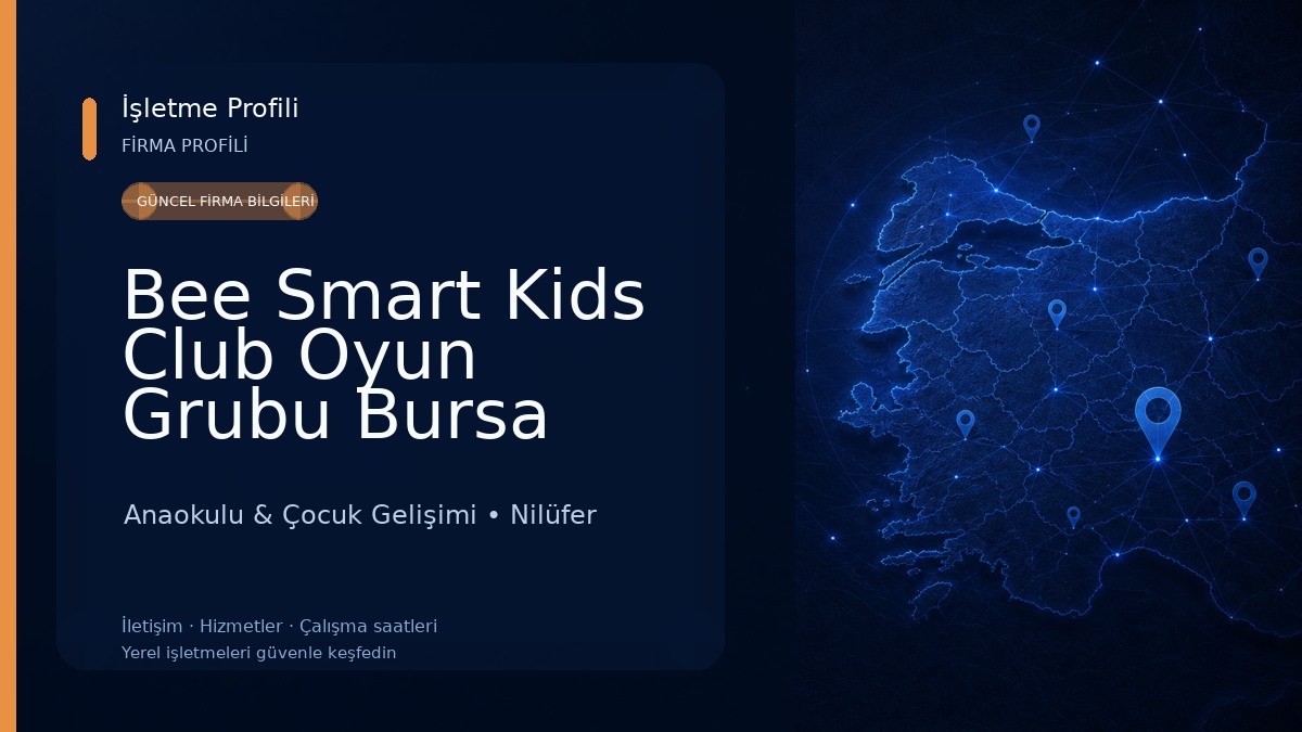 Bee Smart Kids Club Oyun Grubu Bursa 