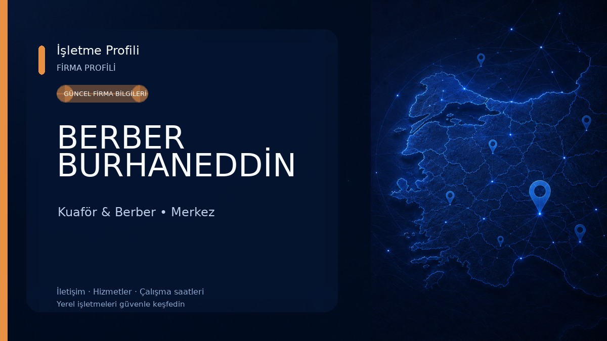 BERBER BURHANEDDİN