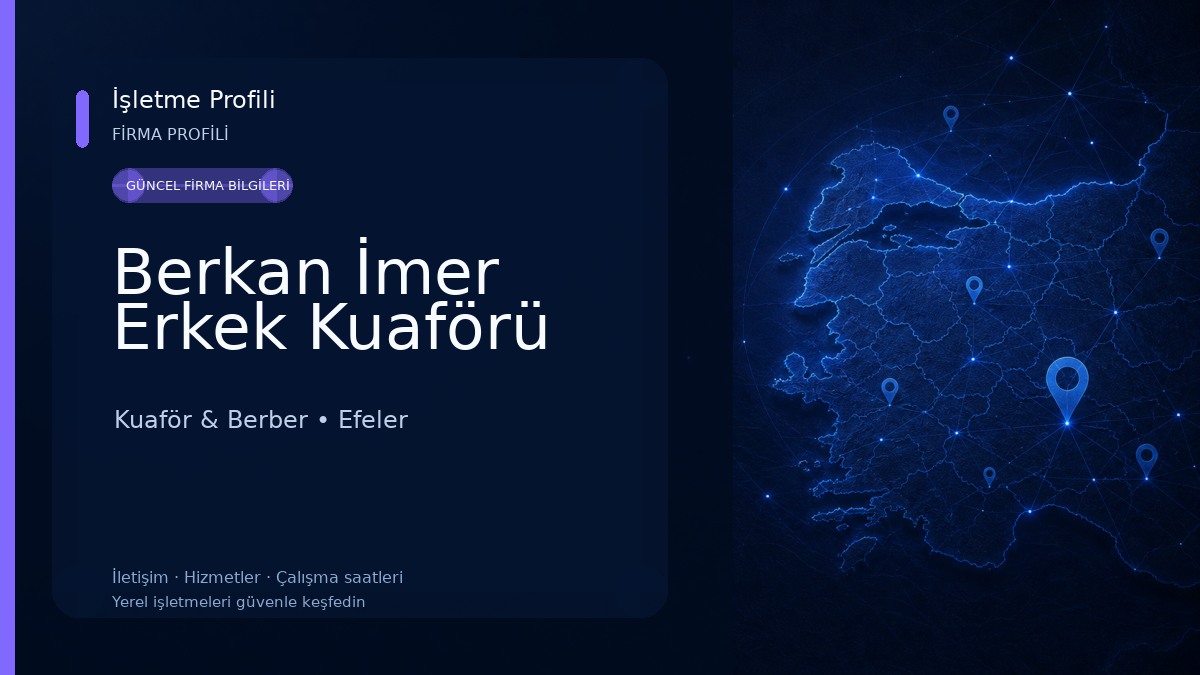 Berkan İmer Erkek Kuaförü 