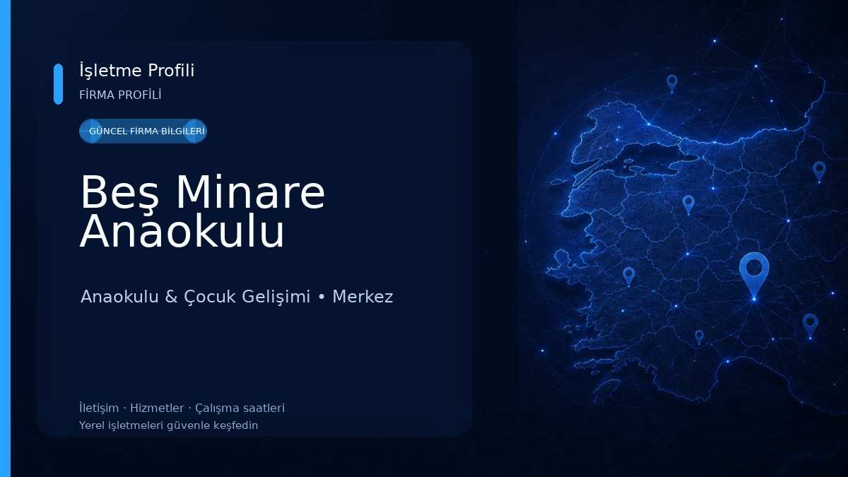 Beş Minare Anaokulu Anaokulu & Çocuk Gelişimi