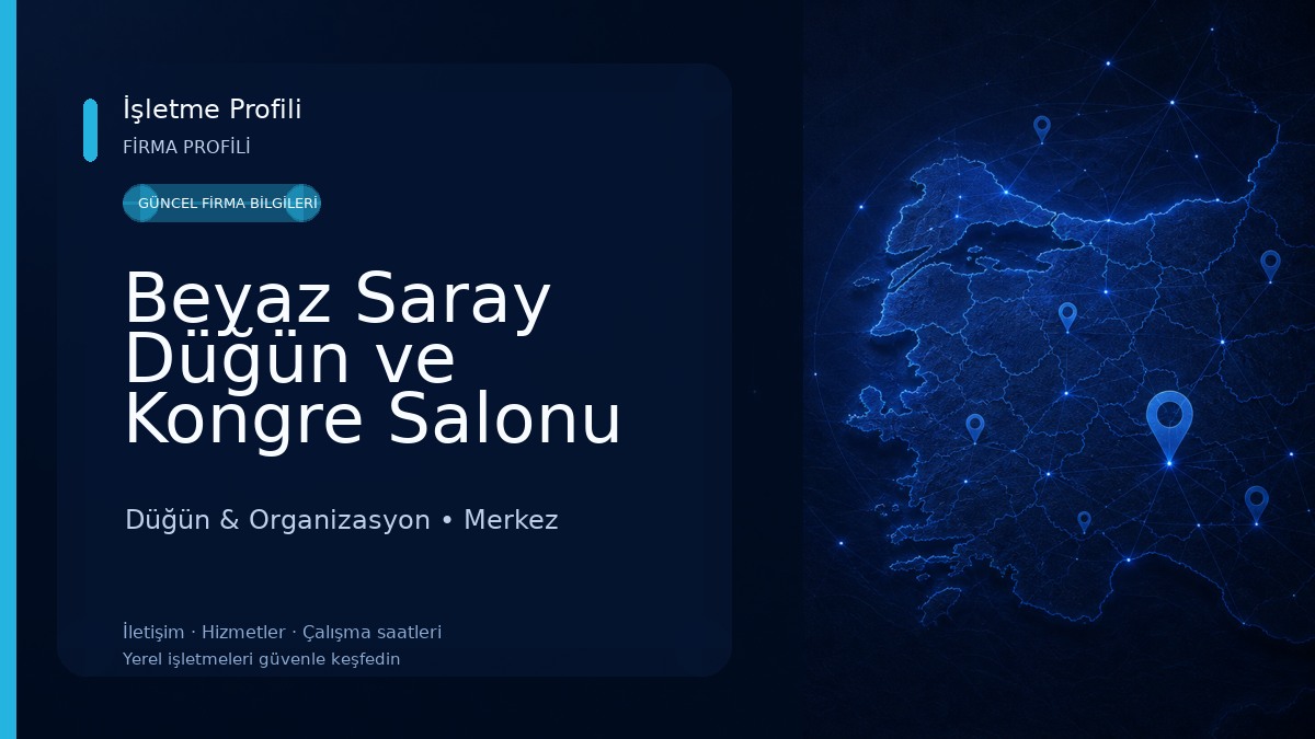 Beyaz Saray Düğün ve Kongre Salonu Düğün & Organizasyon