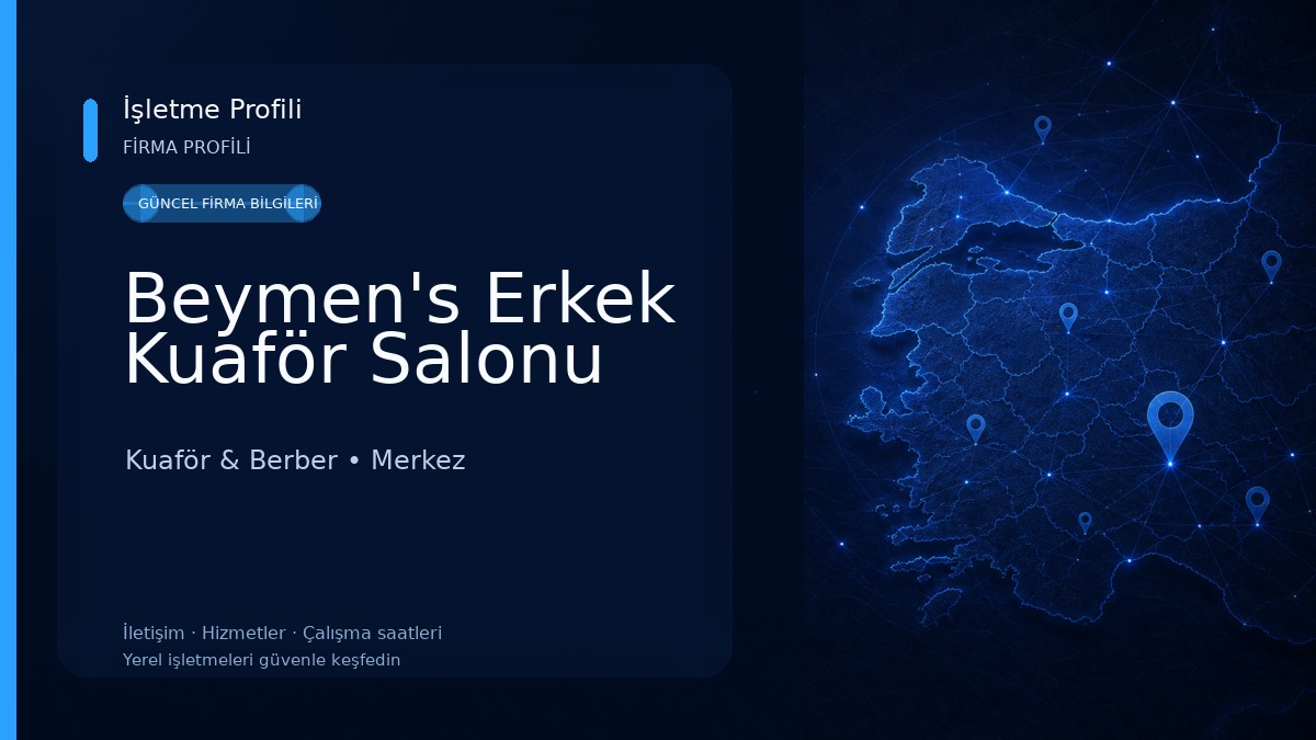 Beymen's Erkek Kuaför Salonu