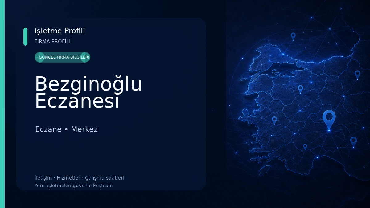 Bezginoğlu Eczanesi Eczane