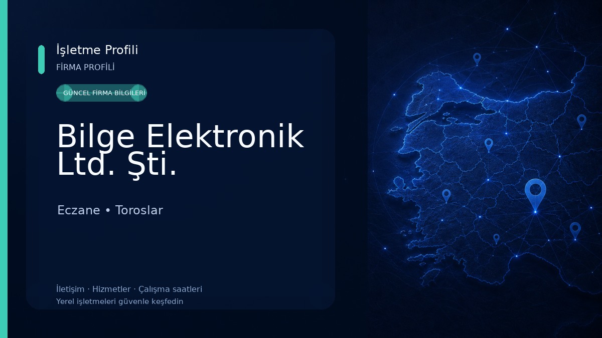 Bilge Elektronik Ltd. Şti.