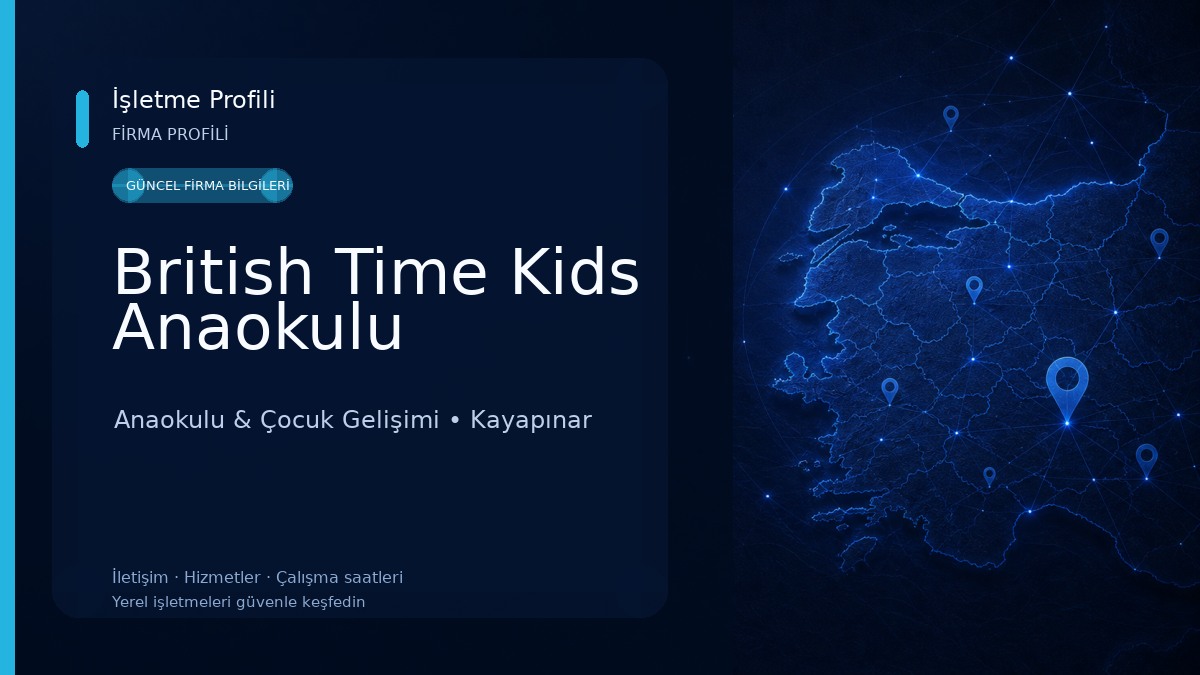British Time Kids Anaokulu