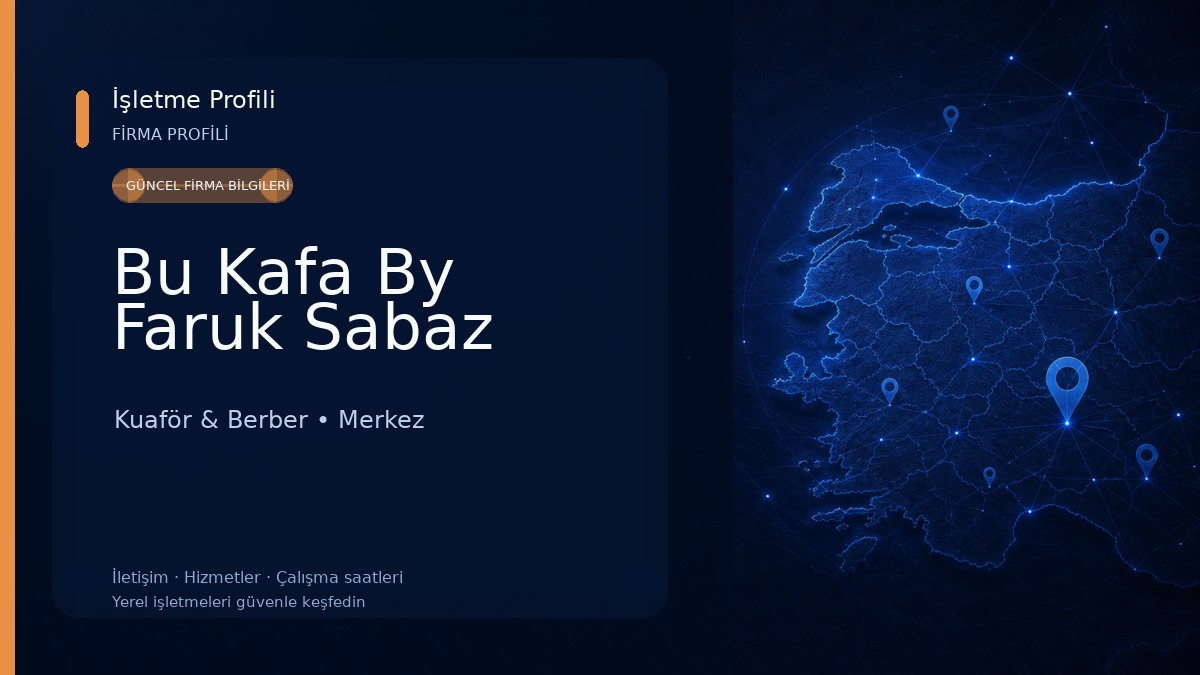 Bu Kafa By Faruk Sabaz