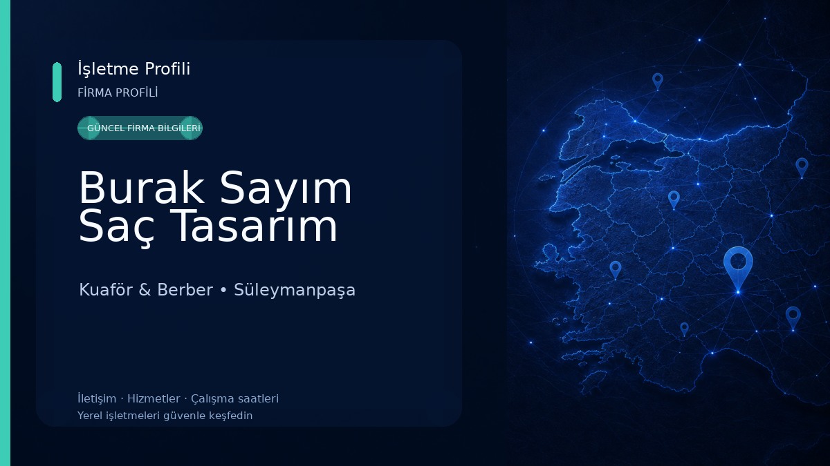 Burak Sayım Saç Tasarım