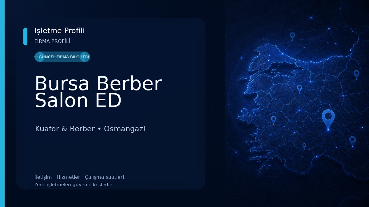 Bursa Berber Salon ED 