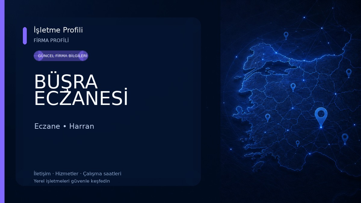 BÜŞRA ECZANESİ Eczane
