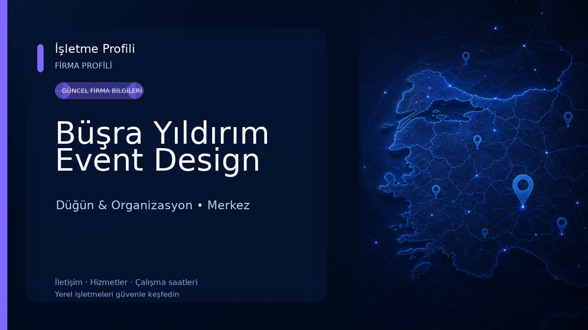 Büşra Yıldırım Event Design 