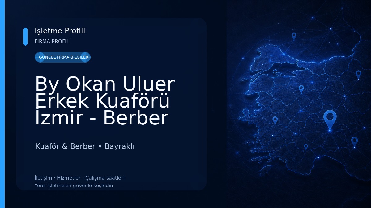 By Okan Uluer Erkek Kuaförü İzmir - Berber