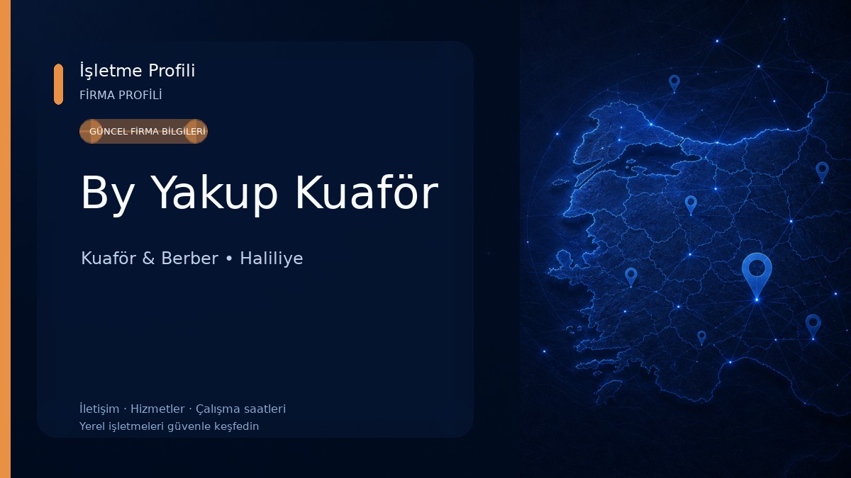 By Yakup Kuaför Kuaför & Berber