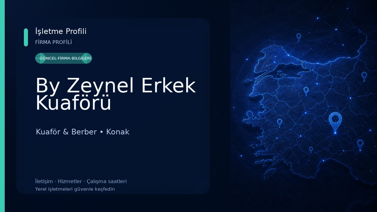 By Zeynel Erkek Kuaförü Kuaför & Berber