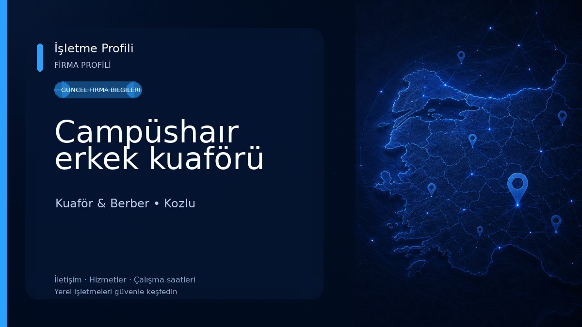 Campüshaır erkek kuaförü 