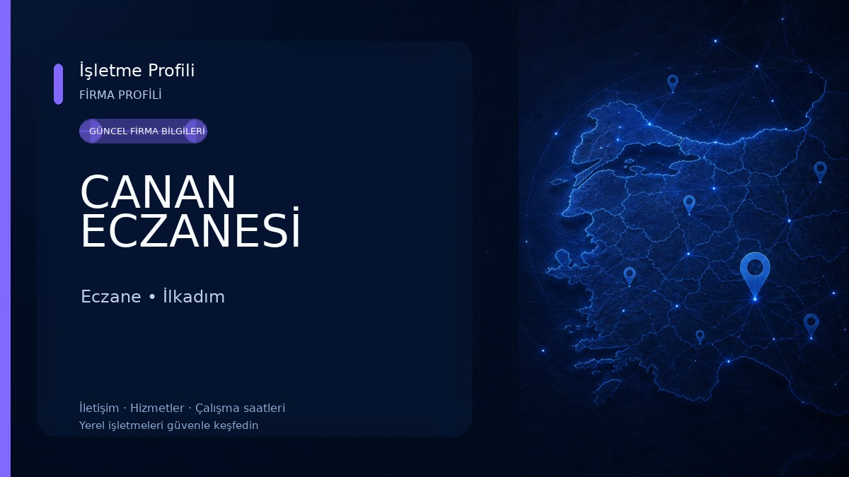 CANAN ECZANESİ