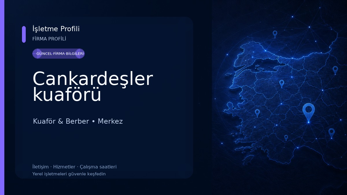 Cankardeşler kuaförü 