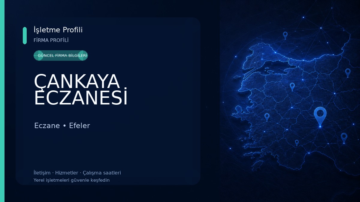 ÇANKAYA ECZANESİ 