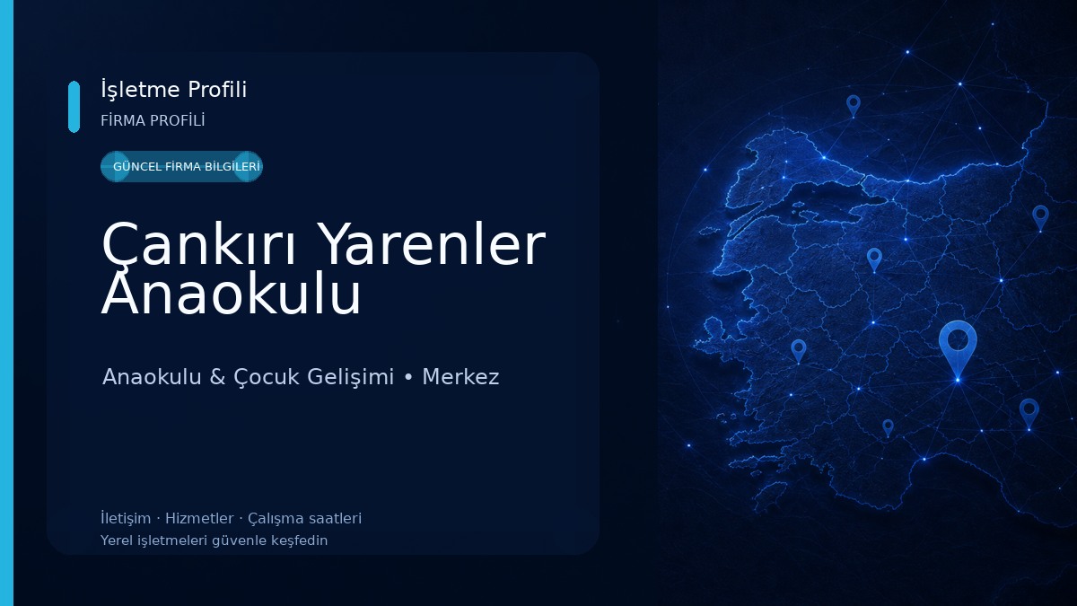 Çankırı Yarenler Anaokulu Anaokulu & Çocuk Gelişimi
