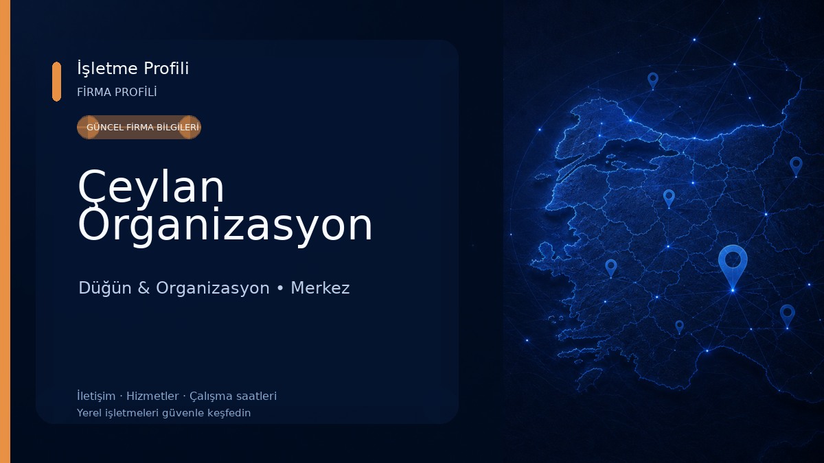 Çeylan Organizasyon Düğün & Organizasyon