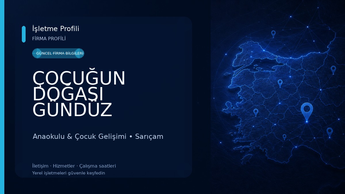 ÇOCUĞUN DOĞASI GÜNDÜZ BAKIMEVİ,KREŞ VE ANAOKULU Anaokulu & Çocuk Gelişimi